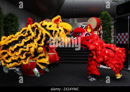 Shanghai, Cina. 20 aprile 2024. Atmosfera da paddock. 20.04.2024. Formula 1 World Championship, Rd 5, Chinese Grand Prix, Shanghai, Cina, Sprint e giorno di qualificazione. Il credito fotografico dovrebbe essere: XPB/Alamy Live News. Foto Stock