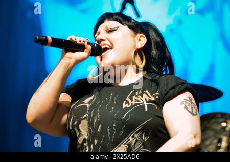 Beth Ditto - Gossip, V2012, Hylands Park, Chelmsford, Essex, Regno Unito - 18 agosto 2012 Foto Stock