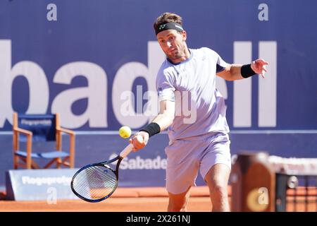 18 aprile 2024; Real Club de Tenis Barcelona 1899, Barcellona, Spagna: ATP 500 Barcelona Open Banc Sabadell Tennis, giorno 4; Casper Ruud (NOR) Foto Stock