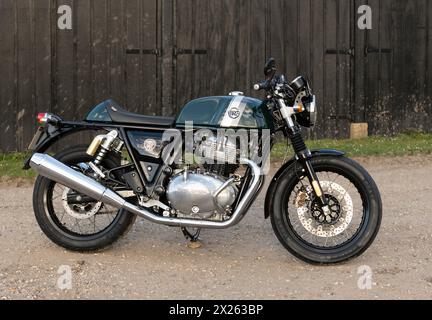 2023 Royal Enfield 650 GT Continental con letti gemelli Foto Stock