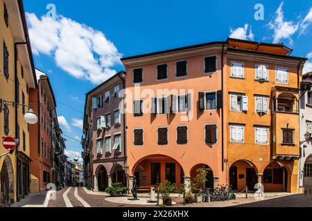 Centro storico, Gorizia, città di confine con Slovenia, Friuli, Italia, Gorizia, Friuli, Italia Foto Stock
