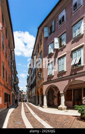 Centro storico, Gorizia, città di confine con Slovenia, Friuli, Italia, Gorizia, Friuli, Italia Foto Stock