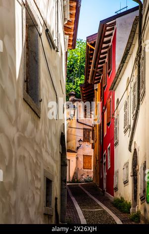 Centro storico, Gorizia, città di confine con Slovenia, Friuli, Italia, Gorizia, Friuli, Italia Foto Stock