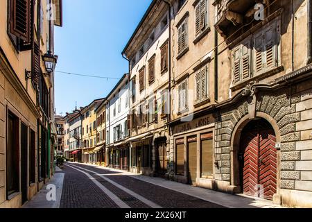 Centro storico, Gorizia, città di confine con Slovenia, Friuli, Italia, Gorizia, Friuli, Italia Foto Stock