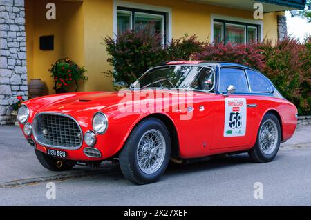 groebming, austria, 20 luglio 2006, ennstal classico, concorso per auto d'epoca, ferrari 225s *** groebming, österreich, 20. juli 2006, ennstal Classic, wettbewerb für oldtimer, ferrari 225s Copyright: xx Foto Stock