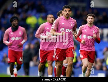 Liverpool, Regno Unito. 21 aprile 2024. Durante la partita di Premier League al Goodison Park, Liverpool. Il credito per immagini dovrebbe essere: Andrew Yates/Sportimage Credit: Sportimage Ltd/Alamy Live News Foto Stock