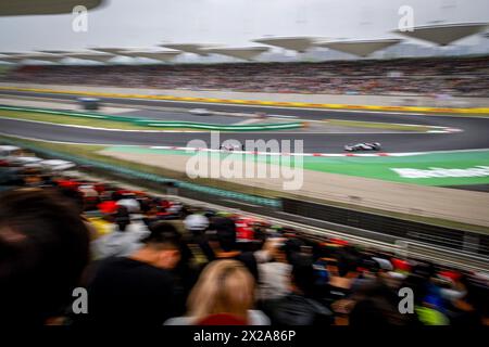 10 GASLY Pierre (fra), Alpine F1 Team A524, azione durante il Gran Premio di Formula 1 Lenovo Cinese 2024, 5° round del Campionato del mondo di Formula 1 2024 dal 19 al 21 aprile 2024 sul circuito Internazionale di Shanghai, a Shanghai, Cina Foto Stock