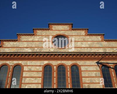 OGR Officine grandi riparazioni officina di riparazione treni adibita alla riparazione di locomotive a Torino, Italia Foto Stock