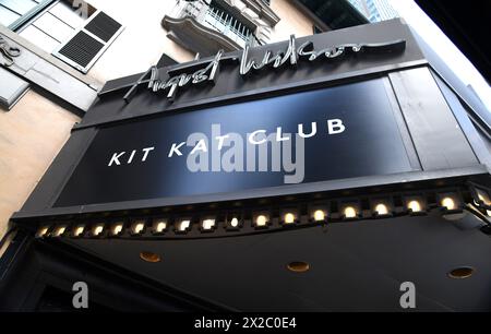 20 aprile 2024, New York, New York, USA: Atmosfera al Twin Broadway Opening Nights 'Cabaret at the Kit Kat Club' al August Wilson Theatre di New York. (Credit Image: © Photo Image Press via ZUMA Press Wire) SOLO PER USO EDITORIALE! Non per USO commerciale! Foto Stock