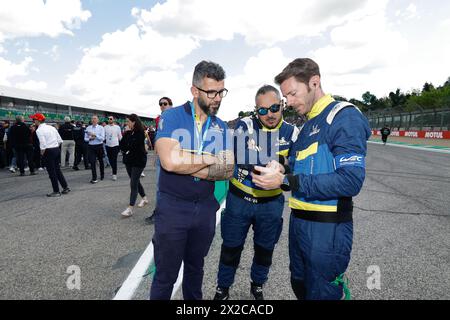 Ingegnere michelin, ritratto durante la 6 ore di Imola 2024, 2° round del Campionato Mondiale Endurance 2024, dal 18 al 21 aprile 2024 sull'autodromo Internazionale Enzo e Dino Ferrari di Imola, Qatar Foto Stock