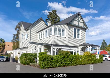The Vicarage (1900), Talbot Street, Geraldine, Canterbury Region, South Island, nuova Zelanda Foto Stock