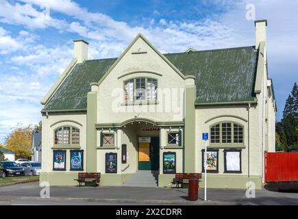Geraldine Cinema, Talbot Street, Geraldine, Canterbury sud, Canterbury, Isola del Sud, Nuova Zelanda Foto Stock