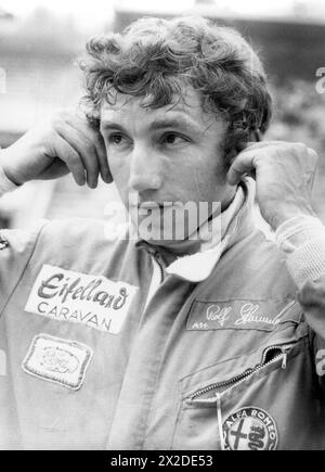 Stommelen, Rolf, 11.7.1943 - 24.4,1983, pilota tedesco, Gran Premio di Germania, Hockenheimring, ULTERIORI-DIRITTI-CLEARANCE-INFO-NOT-AVAILABLE Foto Stock