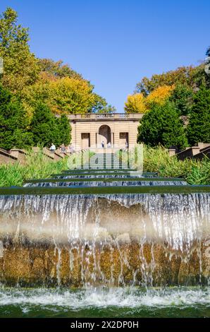 Meridian Hill Park, Malcolm X Park, Washington D.C., Stati Uniti Foto Stock