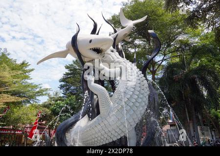 Statua di Sura e Baya Foto Stock