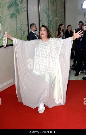 Elena Uhlig bei der 19. Premio Verleihung des Felix Burda 2024 presso l'hotel Adlon Kempinski. Berlino, 21.04.2024 *** Elena Uhlig alla presentazione 19 del Felix Burda Award 2024 presso l'Hotel Adlon Kempinski Berlin, 21 04 2024 foto:XF.xKernx/xFuturexImagex burda Award 4538 Foto Stock