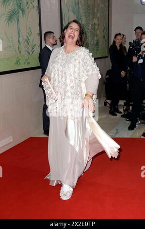 Elena Uhlig bei der 19. Premio Verleihung des Felix Burda 2024 presso l'hotel Adlon Kempinski. Berlino, 21.04.2024 *** Elena Uhlig alla presentazione 19 del Felix Burda Award 2024 presso l'Hotel Adlon Kempinski Berlin, 21 04 2024 foto:XF.xKernx/xFuturexImagex burda Award 4539 Foto Stock