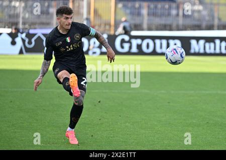 Empoli, Italia. 20 aprile 2024. Italia, 29 marzo 2024: Giovanni di Lorenzo durante il campionato italiano di serie A 2023-2024 partita di calcio tra Empoli e Napoli allo stadio Carlo Castellani, Italia (felice De Martino/ SPP) crediti: SPP Sport Press Photo. /Alamy Live News Foto Stock