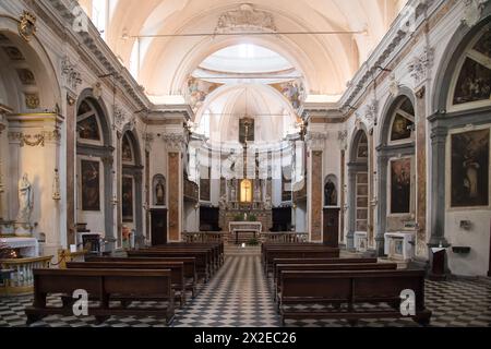 Chiesa di San Pancrazio nel centro storico di Bergamo città alta a Bergamo, provincia di Bergamo, Lombardia, Italia © Wojciech S Foto Stock