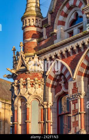 Vista esterna diurna delle sale da tè Elephant dopo la ristrutturazione a Sunderland, Tyne & Wear, Inghilterra, Regno Unito Foto Stock