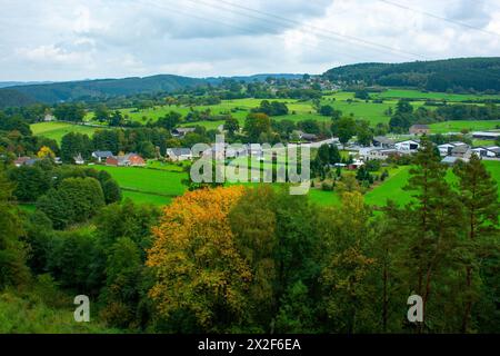 Fotografato nelle Ardenne, Belgio Foto Stock