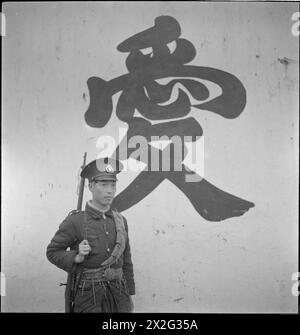 Questa fotografia in bianco e nero di Cecil Beaton è stata scattata durante il suo tour del 1943-1944 in India, Birmania e Cina, documentando scene e persone nelle regioni. Foto Stock