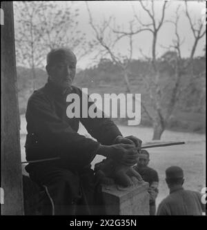 La fotografia in bianco e nero di Cecil Beaton cattura scene dall'India, dalla Birmania e dalla Cina durante il suo tour 1943-1944. Foto Stock