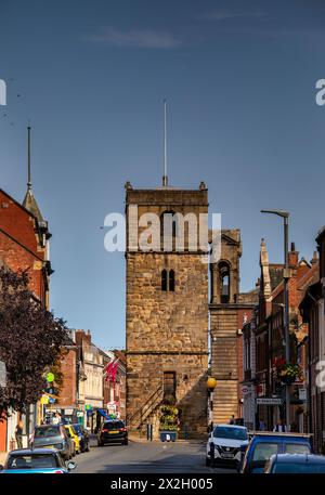 Morpeth, una storica città di mercato nel Northumberland, Inghilterra. Foto Stock