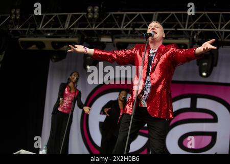 La cancellazione di eseguire a Guilfest 2011 Foto Stock