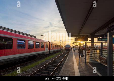 Mühldorf am Inn Oberbayern, Inn-Salzach, Upper B Bayern, Baviera Germania Foto Stock