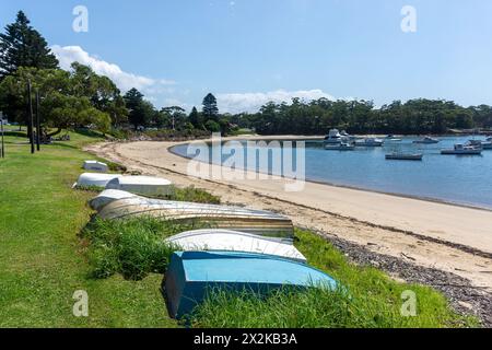 Ulladulla Harbour Beach, Princes Highway, Ulladulla, New South Wales, Australia Foto Stock