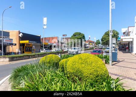 Centro città, Princes Highway, Ulladulla, New South Wales, Australia Foto Stock