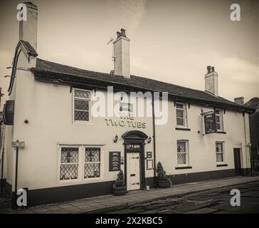 The Two Tubs Public House, Bury, Lancashire, Inghilterra, Regno Unito Foto Stock