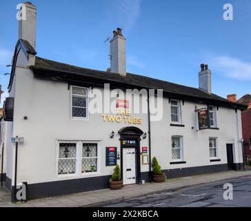 The Two Tubs Public House, Bury, Lancashire, Inghilterra, Regno Unito Foto Stock