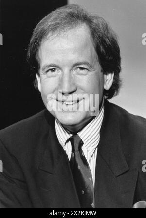 Schautzer, Max, * 14.8,1940, presentatore austriaco, nel telecast "ARD-Wunschkonzert", ARD, 17.9,1988, DIRITTI AGGIUNTIVI-CLEARANCE-INFO-NOT-AVAILABLE Foto Stock
