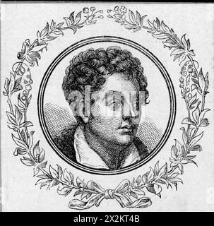 Southey, Robert, 12.8.1774 - 21.3,1843, scrittore inglese, incisione del legno, seconda metà del XIX secolo, ULTERIORI-DIRITTI-CLEARANCE-INFO-NON-DISPONIBILI Foto Stock