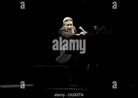 Paolo Conte in concerto al Teatro Arcimboldi di Milano 17/06/2022 Foto Stock