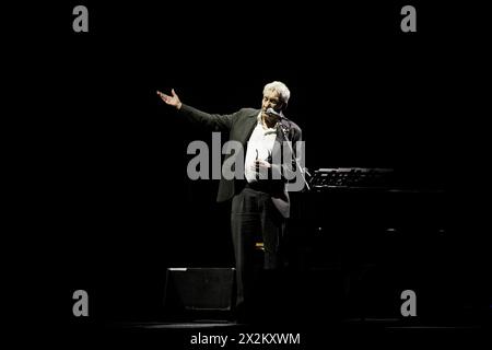 Paolo Conte in concerto al Teatro Arcimboldi di Milano 17/06/2022 Foto Stock