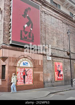 MJ al Prince Edward Theatre, Londra, Inghilterra, aprile 2024. Foto Stock