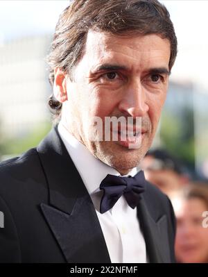 Madrid, Spagna. 22 aprile 2024. Raul arriva sul tappeto rosso ai Laureus World Sports Awards 2024. Data foto: Lunedì 22 aprile 2024. Crediti: Isabel Infantes/Empics/Alamy Live News Foto Stock