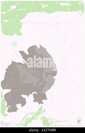 Carn Dearg Meadhonach, Highland, GB, Regno Unito, Scozia, N 56 48' 35'', S 4 59' 22'', MAP, Cartascapes Map pubblicata nel 2024. Esplora Cartascapes, una mappa che rivela i diversi paesaggi, culture ed ecosistemi della Terra. Viaggia attraverso il tempo e lo spazio, scoprendo l'interconnessione del passato, del presente e del futuro del nostro pianeta. Foto Stock