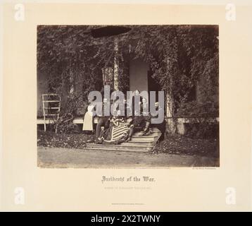 Fotografia di guerra civile americana d'epoca: "Scena a Pleasant Valley Maryland". Dalla serie di Alex Gardner Incidents of the War, 1868 Foto Stock