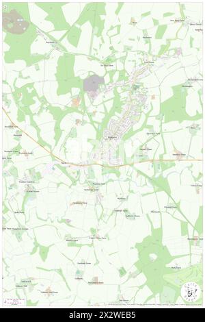 Rudgwick, West Sussex, GB, Regno Unito, Inghilterra, N 51 5' 14'', S 0 27' 5'', MAP, Cartascapes Map pubblicata nel 2024. Esplora Cartascapes, una mappa che rivela i diversi paesaggi, culture ed ecosistemi della Terra. Viaggia attraverso il tempo e lo spazio, scoprendo l'interconnessione del passato, del presente e del futuro del nostro pianeta. Foto Stock