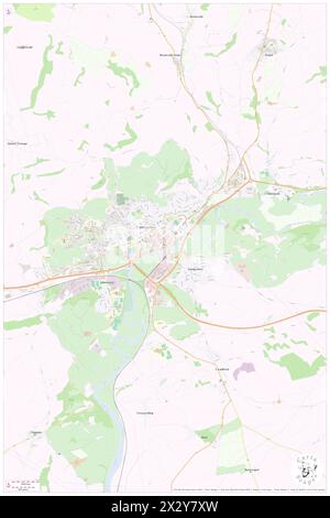 Carmarthen Castle, Carmarthenshire, GB, Regno Unito, Galles, N 51 51' 18''', S 4 18' 20''', MAP, Cartascapes Map pubblicata nel 2024. Esplora Cartascapes, una mappa che rivela i diversi paesaggi, culture ed ecosistemi della Terra. Viaggia attraverso il tempo e lo spazio, scoprendo l'interconnessione del passato, del presente e del futuro del nostro pianeta. Foto Stock