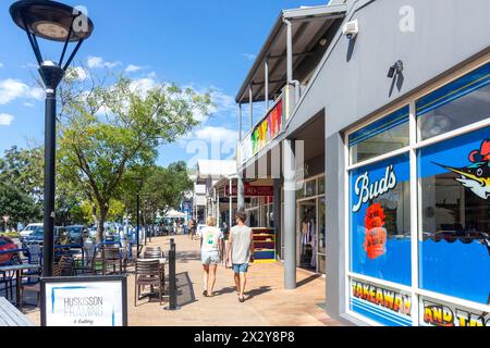 Owen Street, Huskisson, Jervis Bay Marine Park, nuovo Galles del Sud, Australia Foto Stock