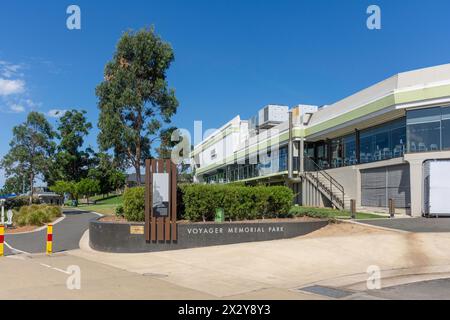 Voyager Memorial Park, Husky Pub, Huskisson, Jervis Bay Marine Park, nuovo Galles del Sud, Australia Foto Stock