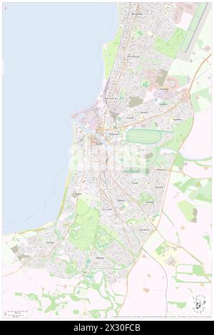 Ayr Railway Station, South Ayrshire, GB, Regno Unito, Scozia, N 55 27' 29'', S 4 37' 32'', MAP, Cartascapes Map pubblicata nel 2024. Esplora Cartascapes, una mappa che rivela i diversi paesaggi, culture ed ecosistemi della Terra. Viaggia attraverso il tempo e lo spazio, scoprendo l'interconnessione del passato, del presente e del futuro del nostro pianeta. Foto Stock