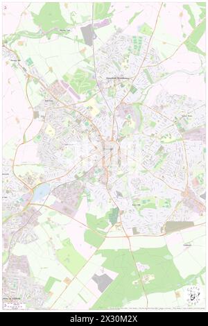 Mansfield Railway Station, Nottinghamshire, GB, Regno Unito, Inghilterra, N 53 8' 31'', S 1 11' 54'', MAP, Cartascapes Map pubblicata nel 2024. Esplora Cartascapes, una mappa che rivela i diversi paesaggi, culture ed ecosistemi della Terra. Viaggia attraverso il tempo e lo spazio, scoprendo l'interconnessione del passato, del presente e del futuro del nostro pianeta. Foto Stock