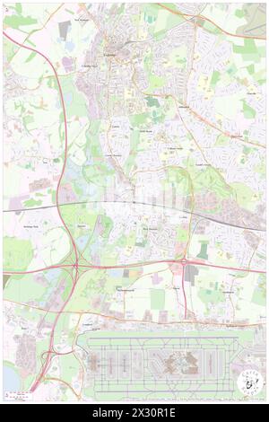 West Drayton Railway Station, Greater London, GB, Regno Unito, Inghilterra, N 51 30' 35'', S 0 28' 20'', MAP, Cartascapes Map pubblicata nel 2024. Esplora Cartascapes, una mappa che rivela i diversi paesaggi, culture ed ecosistemi della Terra. Viaggia attraverso il tempo e lo spazio, scoprendo l'interconnessione del passato, del presente e del futuro del nostro pianeta. Foto Stock