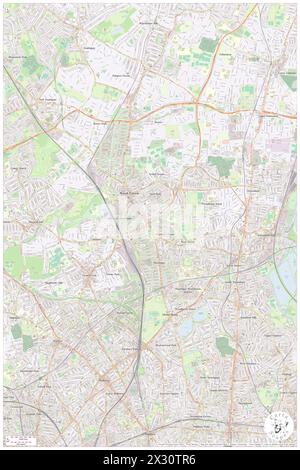 Turnpike Lane Underground Station, Greater London, GB, Regno Unito, Inghilterra, N 51 35' 25'', S 0 6' 10'', MAP, Cartascapes Map pubblicata nel 2024. Esplora Cartascapes, una mappa che rivela i diversi paesaggi, culture ed ecosistemi della Terra. Viaggia attraverso il tempo e lo spazio, scoprendo l'interconnessione del passato, del presente e del futuro del nostro pianeta. Foto Stock